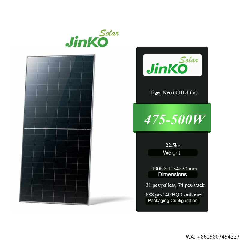Jinko Solar Panel Tiger Neo - Pannello Solare Jinko Tiger Neo 60HL4-(V)