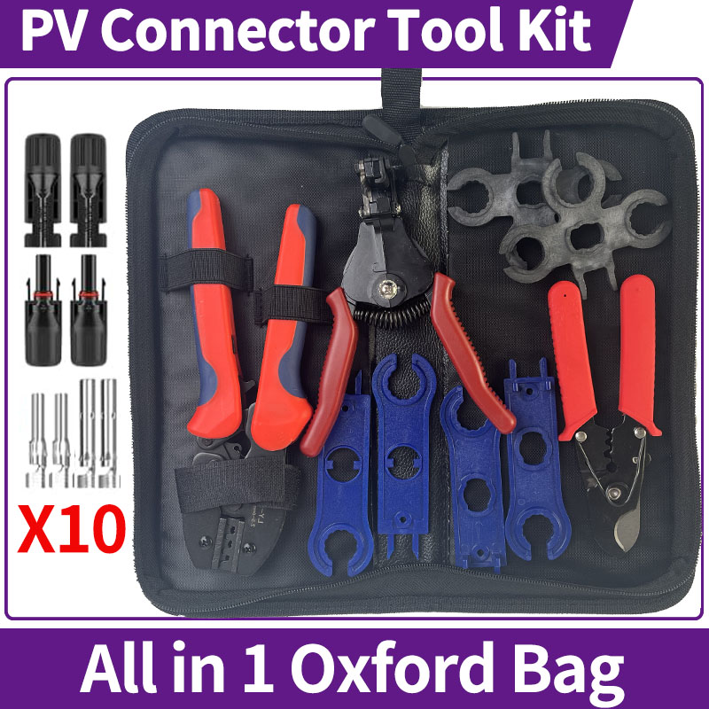 Mc4 Crimping Tool - Kit di strumenti per crimpare cavi