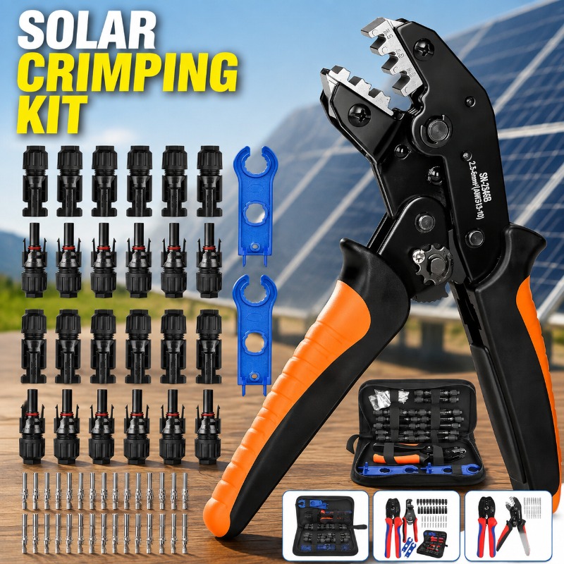 Mc4 Crimping Tool - Kit di Strumenti per Crimpatura MC4