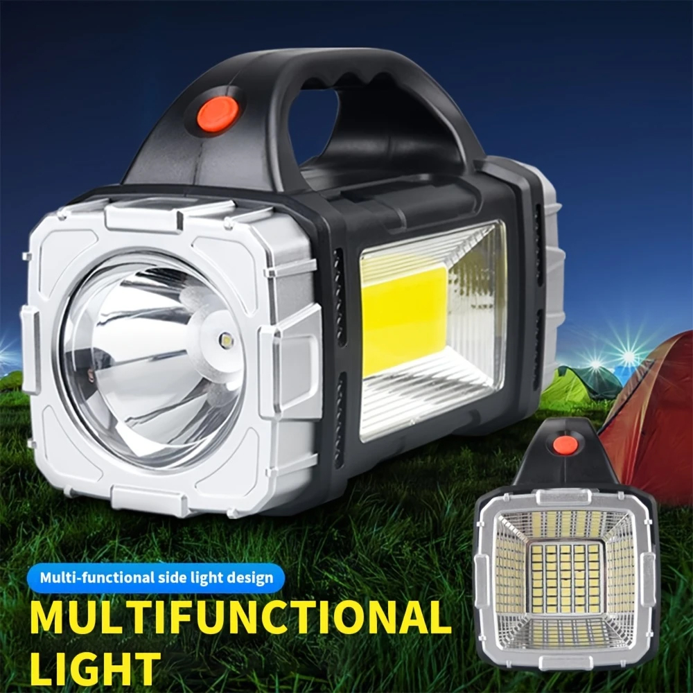 Renewable Energy Solar - Torcia portatile potente ricaricabile USB Luce