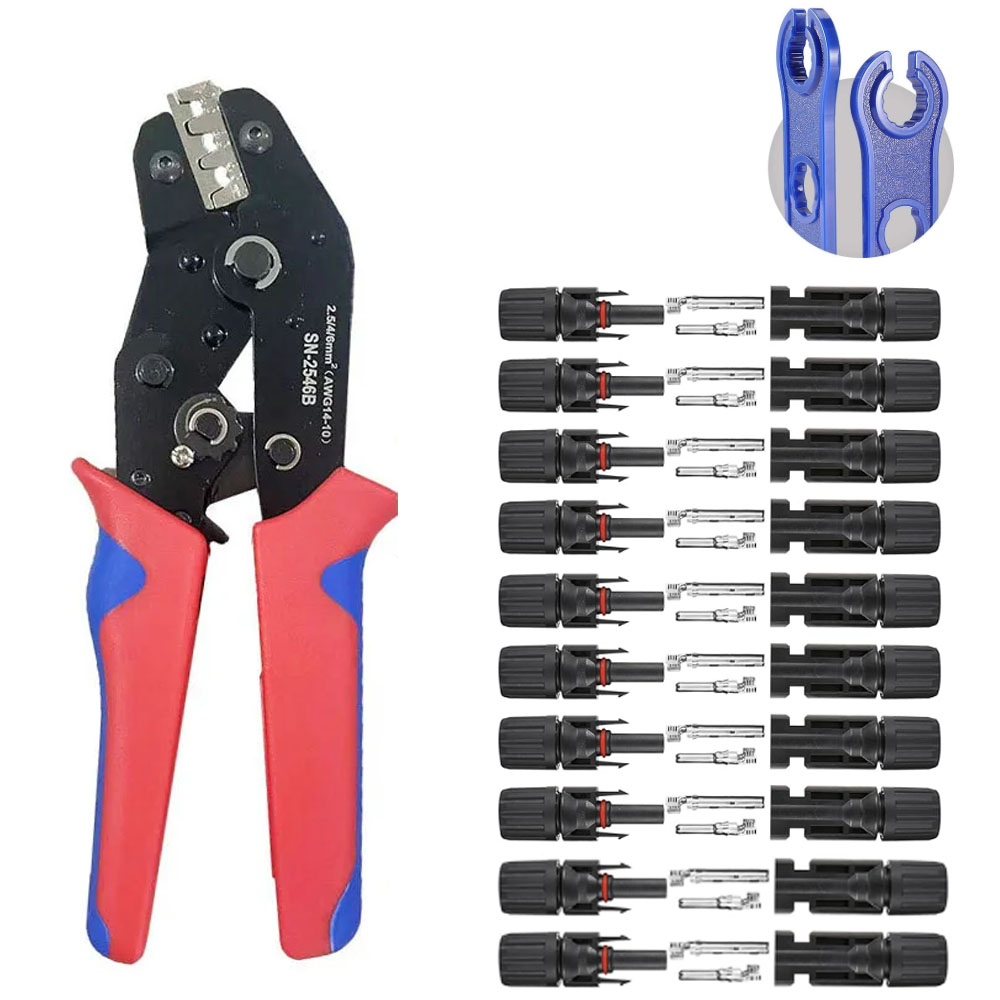 Mc4 Crimping Tool - Pinza Crimpatrice SN2546B per Connettori Solari,