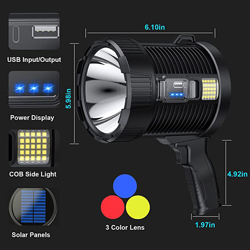 Torcia a LED ultra luminosa XH - Renewable Energy Source recensione e prezzo