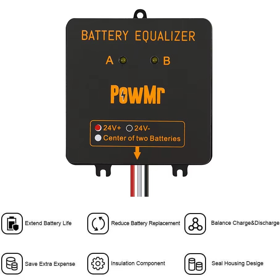PowMr USA Equalizzatore di Bat - Battery Equalizer Balancer recensione e prezzo