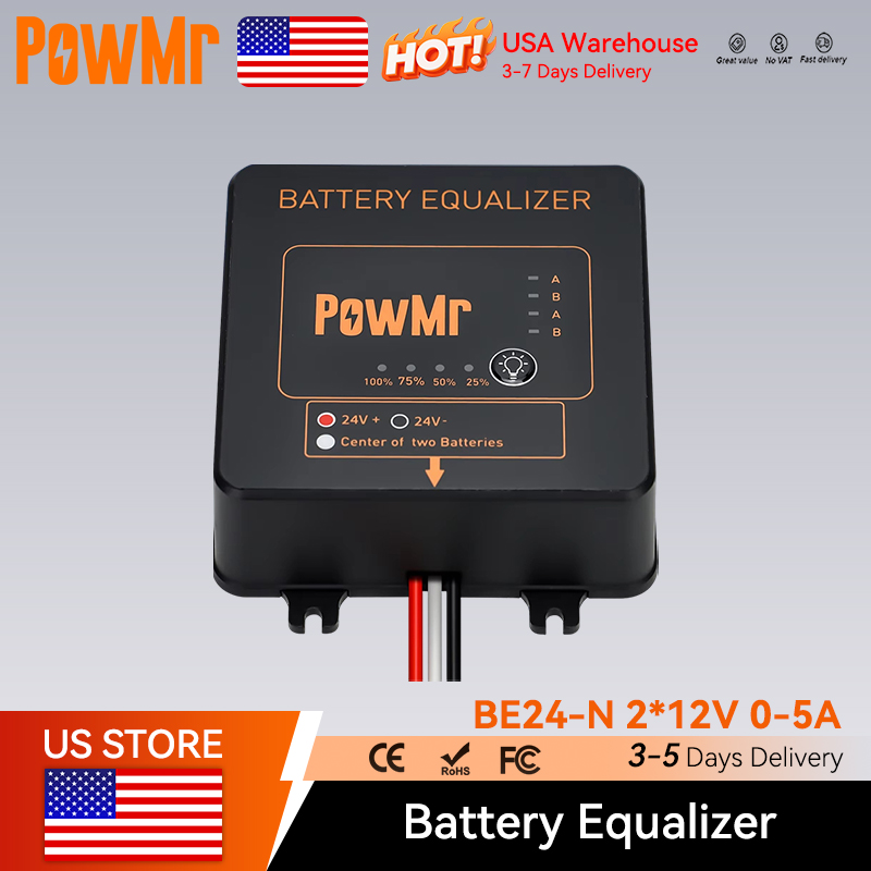 PowMr USA Equalizzatore di Bat - Battery Equalizer Balancer recensione e prezzo