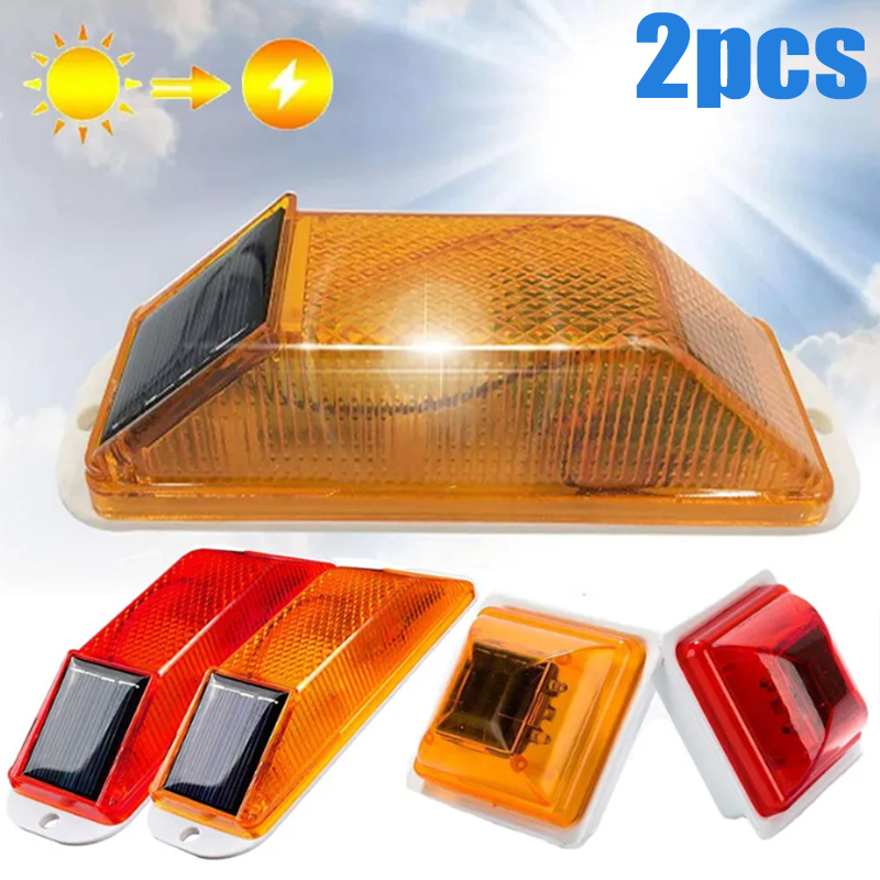 2Pcs luce di avvertimento stro - Renewable Energy Solar recensione e prezzo