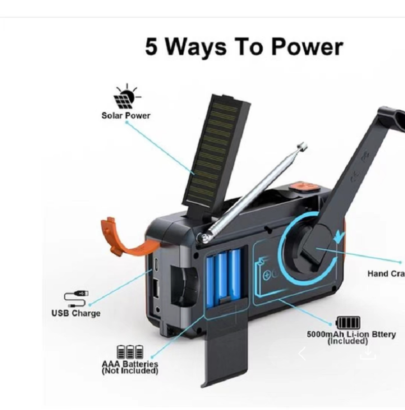 Radio digitale DAB/DAB+/FM con - Renewable Energy Source recensione e prezzo