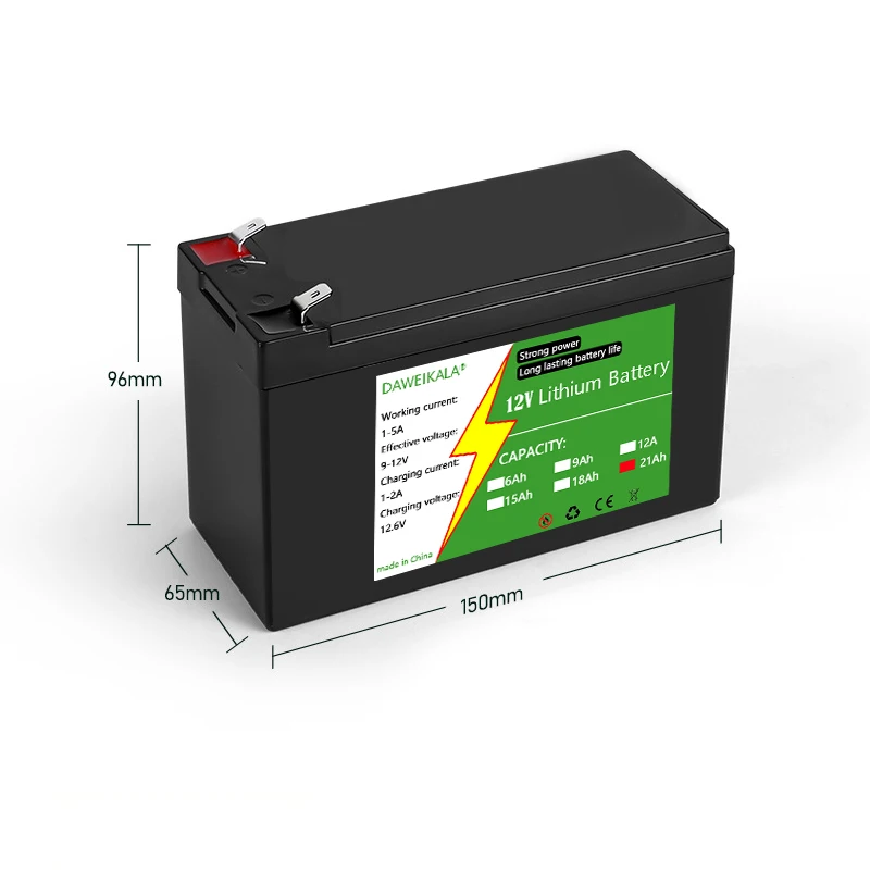 Batteria al Litio 12V 6Ah-21Ah - Renewable Energy Source recensione e prezzo