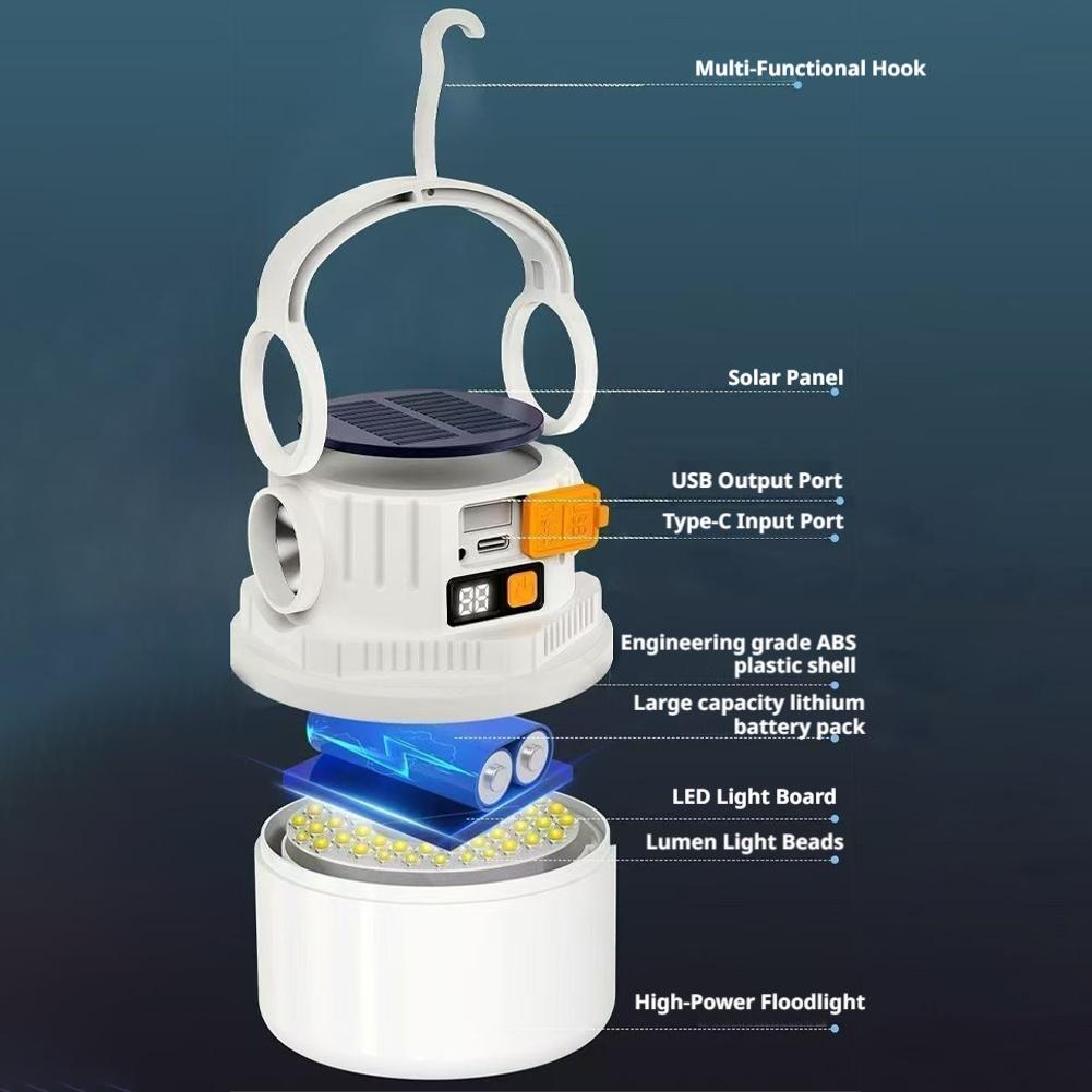 Lampada da Campeggio Solare a  - Renewable Energy Source recensione e prezzo