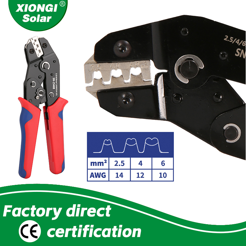 SN-2546B Set di strumenti di c - Mc4 Crimping Tool recensione e prezzo